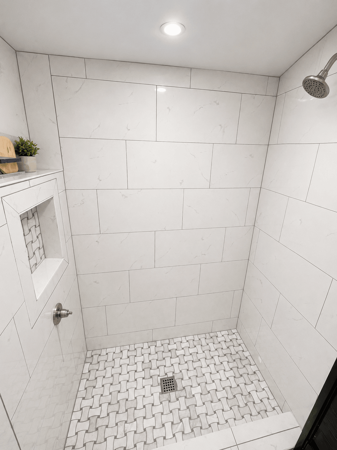 Completed bathroom remodeling project 3 by Premier Construction Group Atlanta