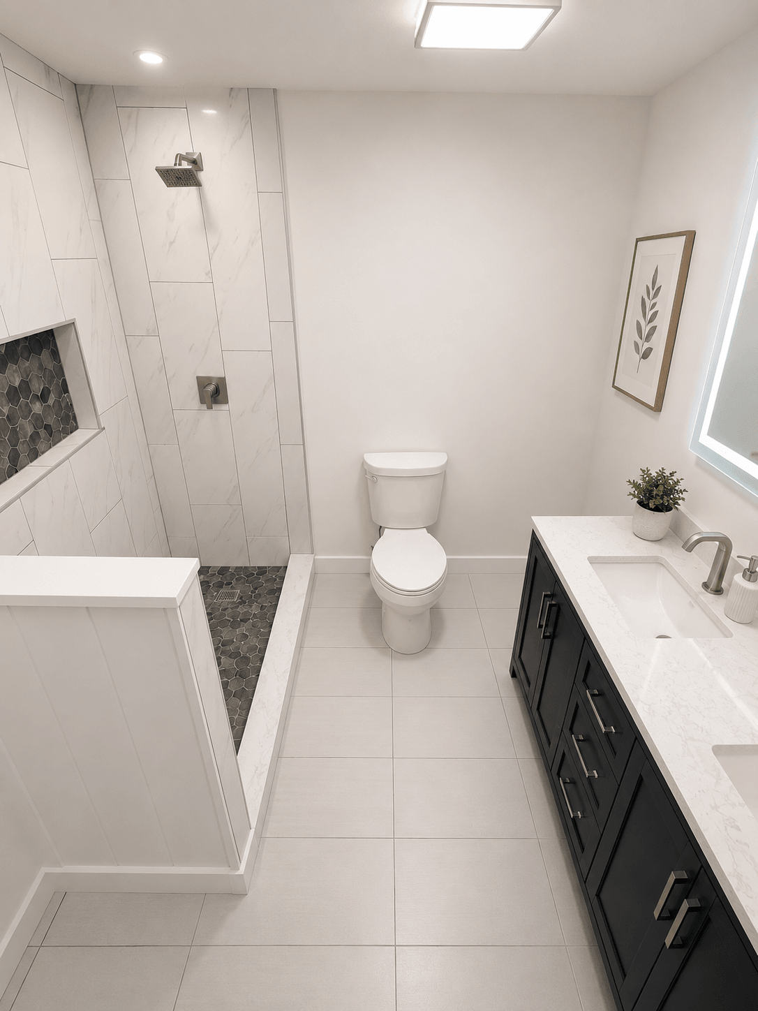 Bathroom Remodeling project by Premier Construction Group Atlanta